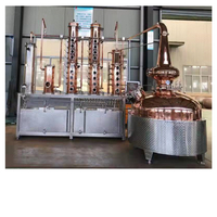 2000L Copper Alcohol Distillery Rum Distillation Equipment
